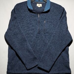 Woolrich‎ half zip 100% polyester men's pullover size XXL